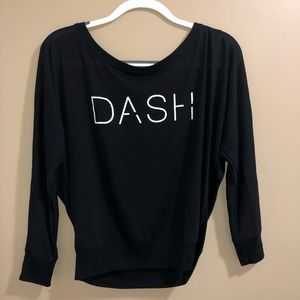 Dash black tee size XS